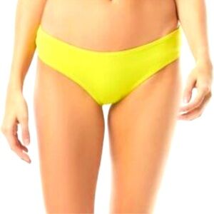 Vince Camuto Bikini Bottom Limoncello Yellow Size Medium NWT V95278S